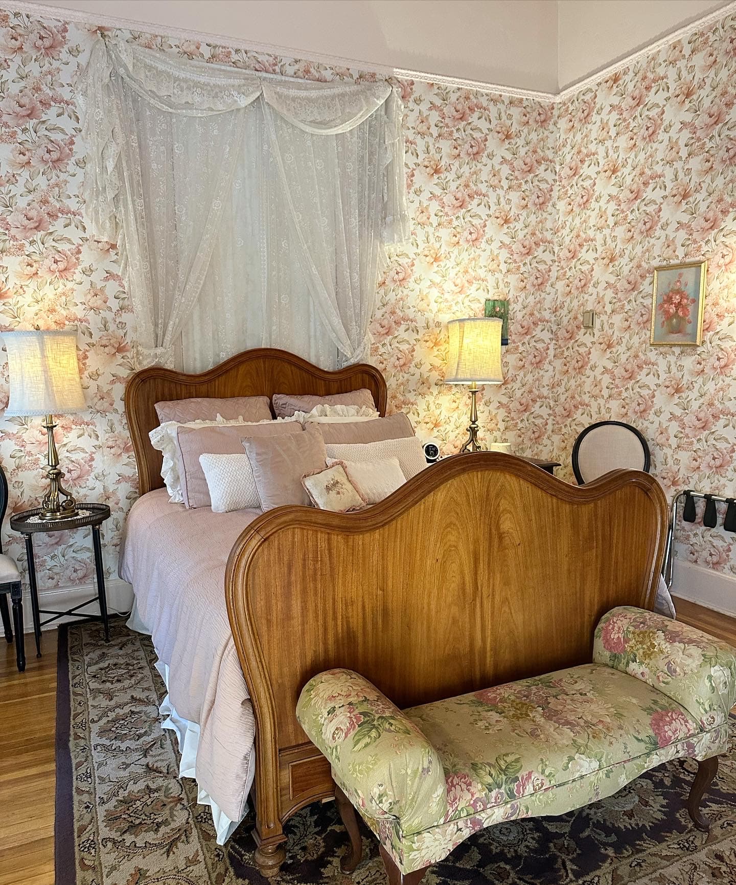 Rose room (Sleeps 2 w/2 patios) adjoins to Sara Page through patio